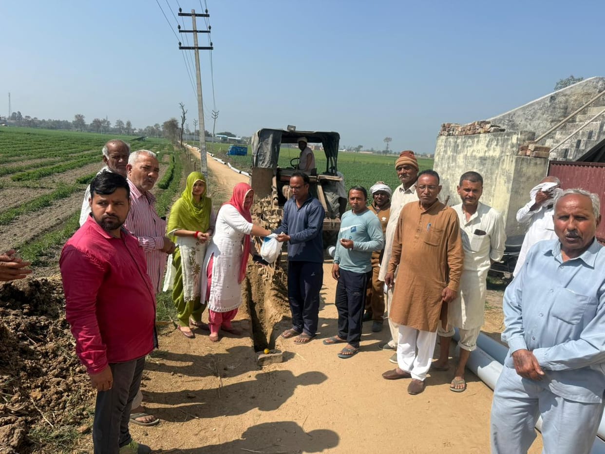 There will be a permanent solution to rainwaterlogging in Golagarhi, the Gram Panchayat will lay a three thousand feet pipeline worth Rs 17 lakh.