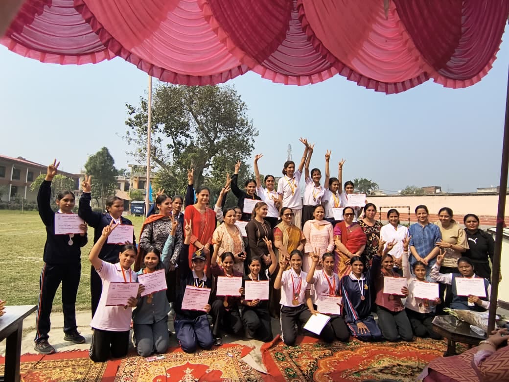 Soni of BA second year became the best player