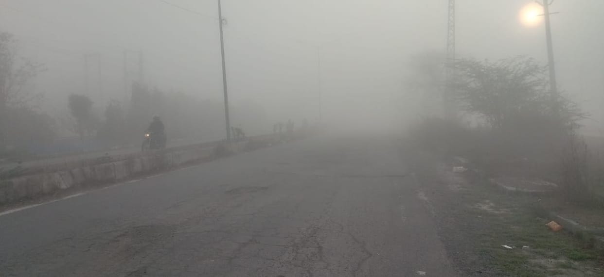 Change in weather has caused trouble, fog has been prevailing in the morning for the last three days.