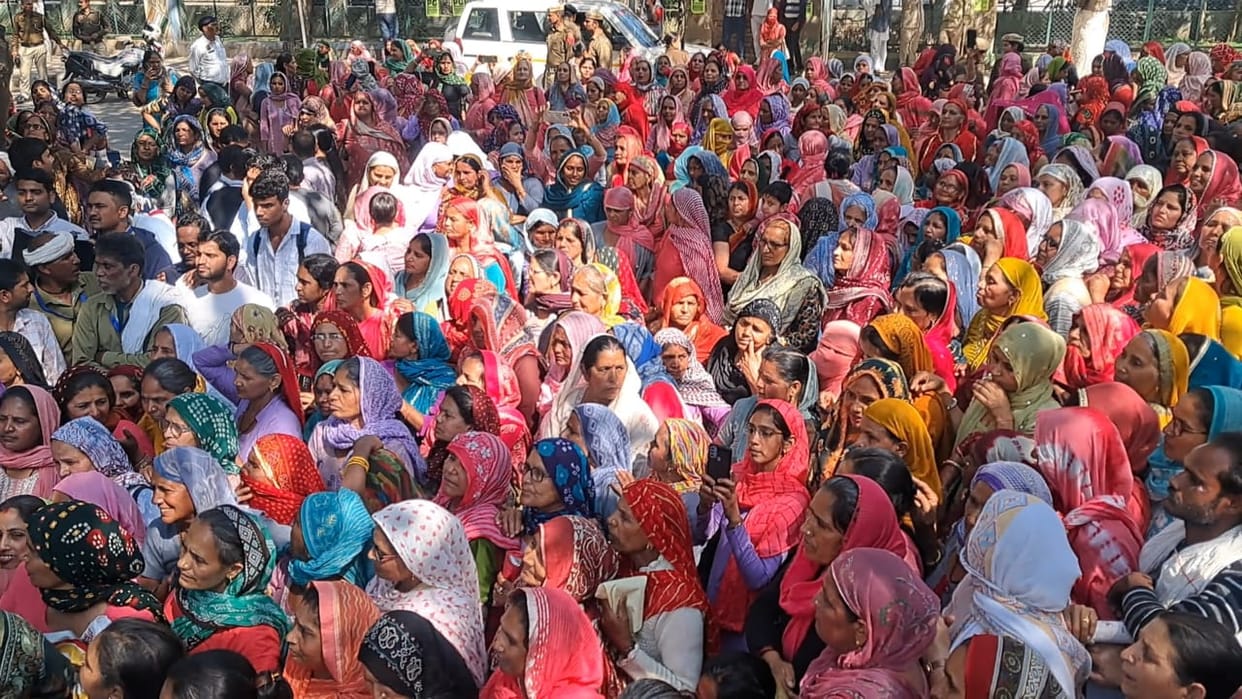 Organizations raised their voice regarding their demands and demonstrated