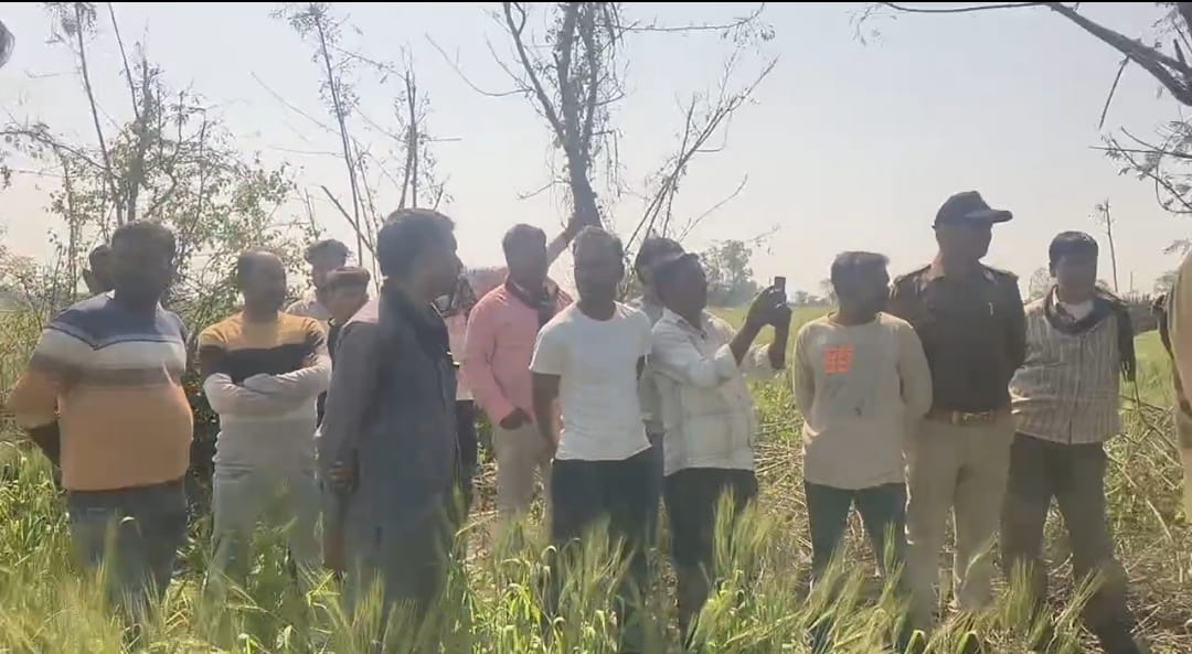 Bodies of a young man and woman found hanging from a tree, case related to love affair