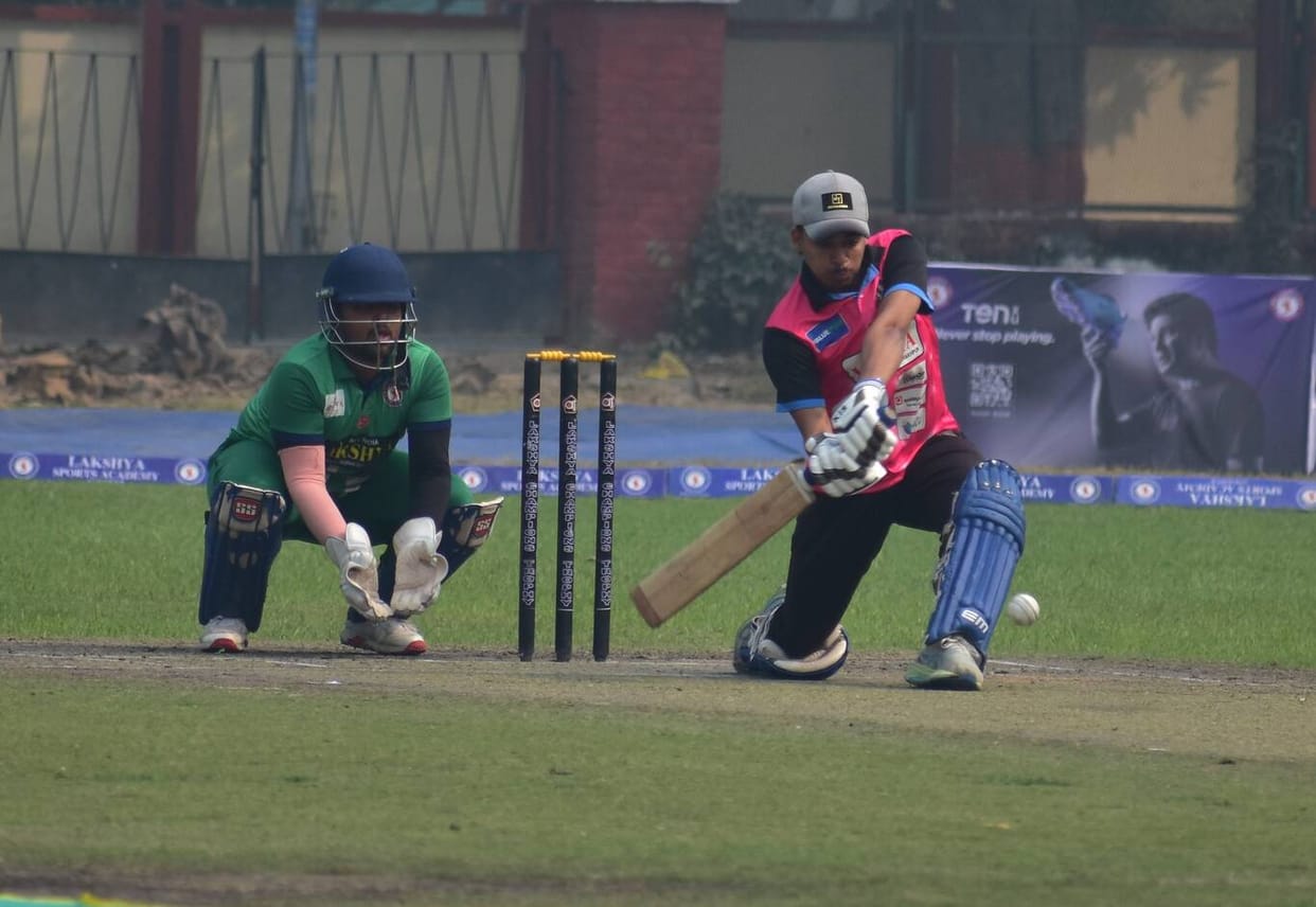 Two matches were played on the third day of the All India Prize Money Lakshya T20 Cricket Championship.