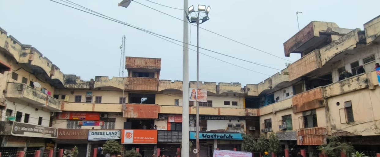 Guru Teg Bahadur Market was found dilapidated even in the second inspection