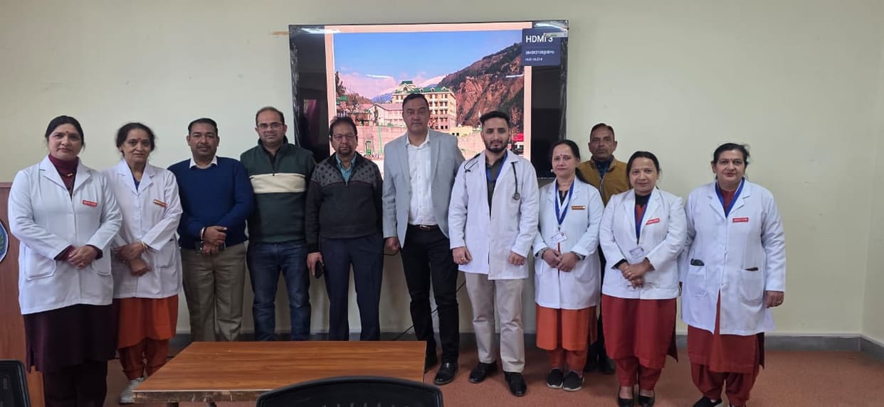 The expert team inspected the arrangements at Civil Hospital, Rohru