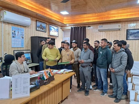 Bharatiya Mazdoor Sangh submitted a memorandum regarding various demands