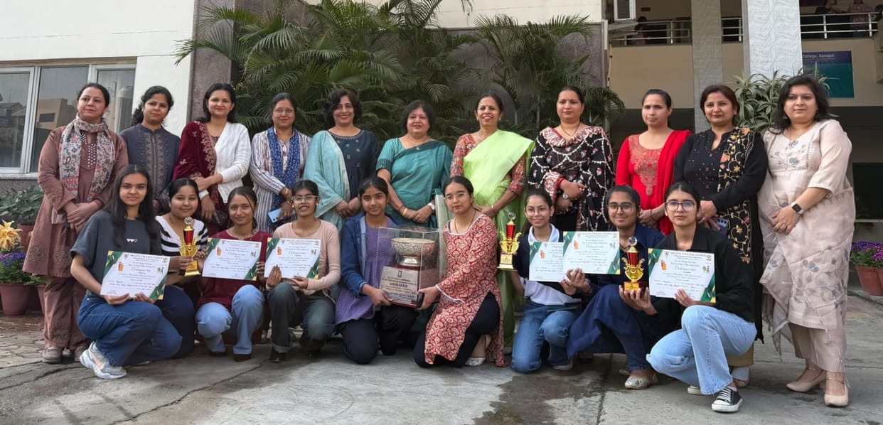 GVM bagged the overall silver trophy at the state-level academic fest.