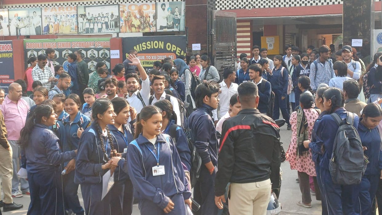 Students were confused on the question of Panipat's history and GST in the English paper.