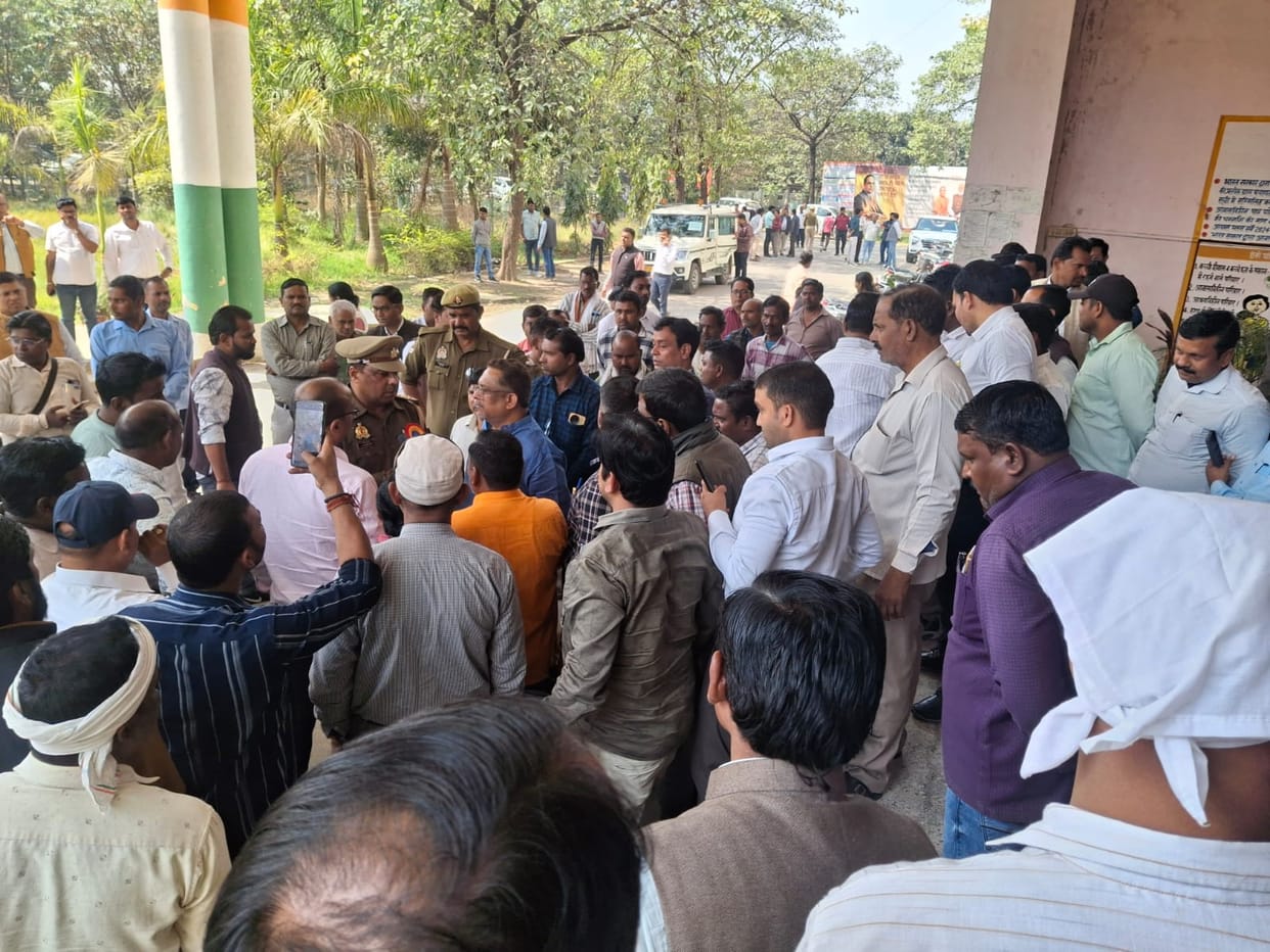 An FIR was lodged against the Mandal President, a BJP leader also filed a complaint.