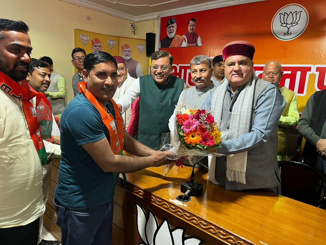 A government with full majority is being formed in the state for the record third time: Mahendra Bhatt