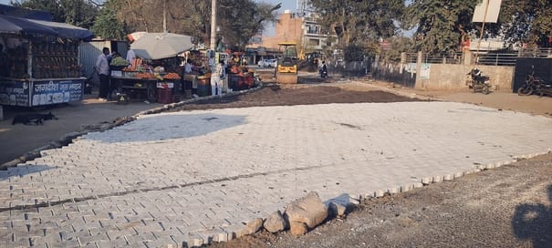 Opposition to laying interlock on Ratia-Jakhal-Tohana main road