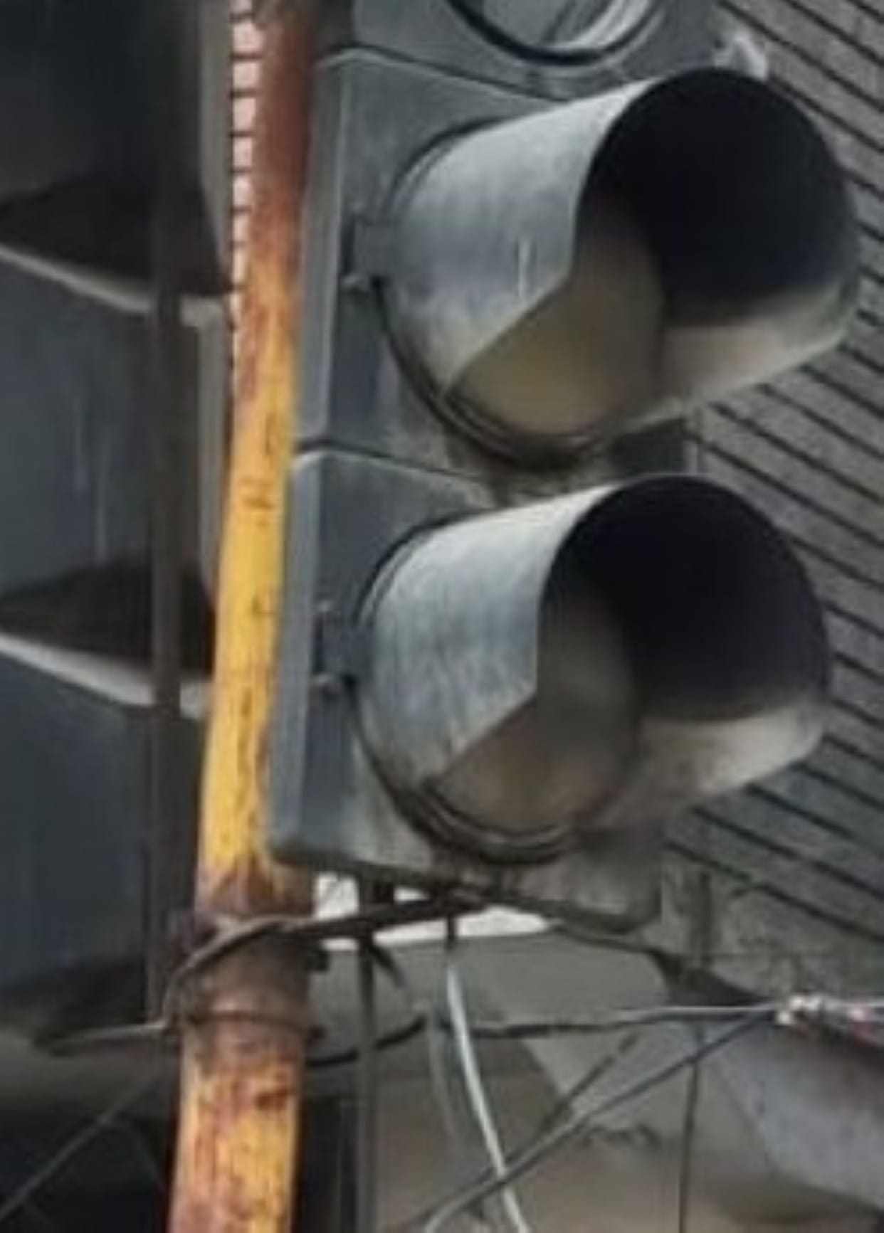 Traffic lights installed at the cost of thousands of rupees became showpieces on the poles.