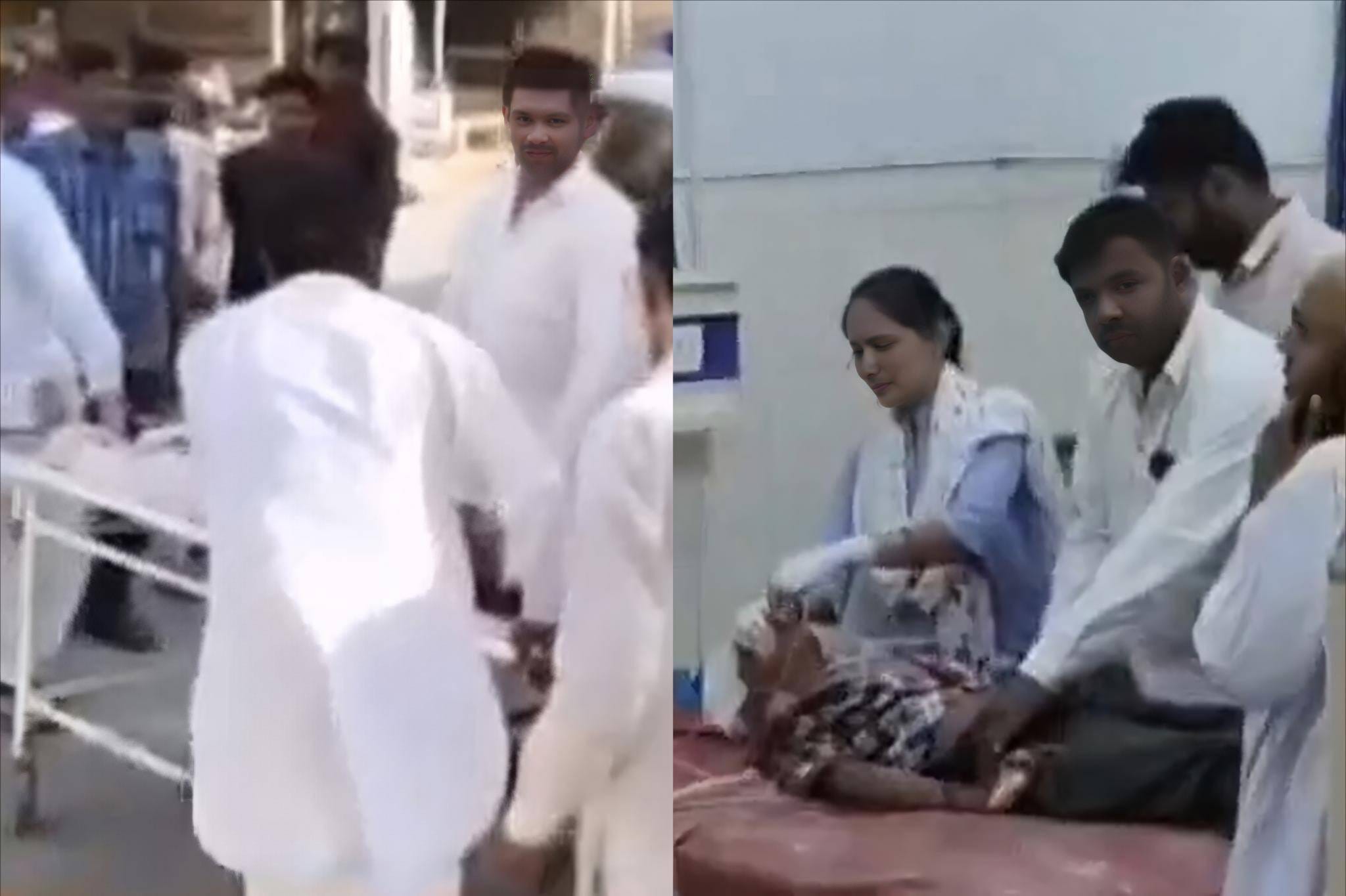 छात्र को सेना वाहन ने मारी टक्कर