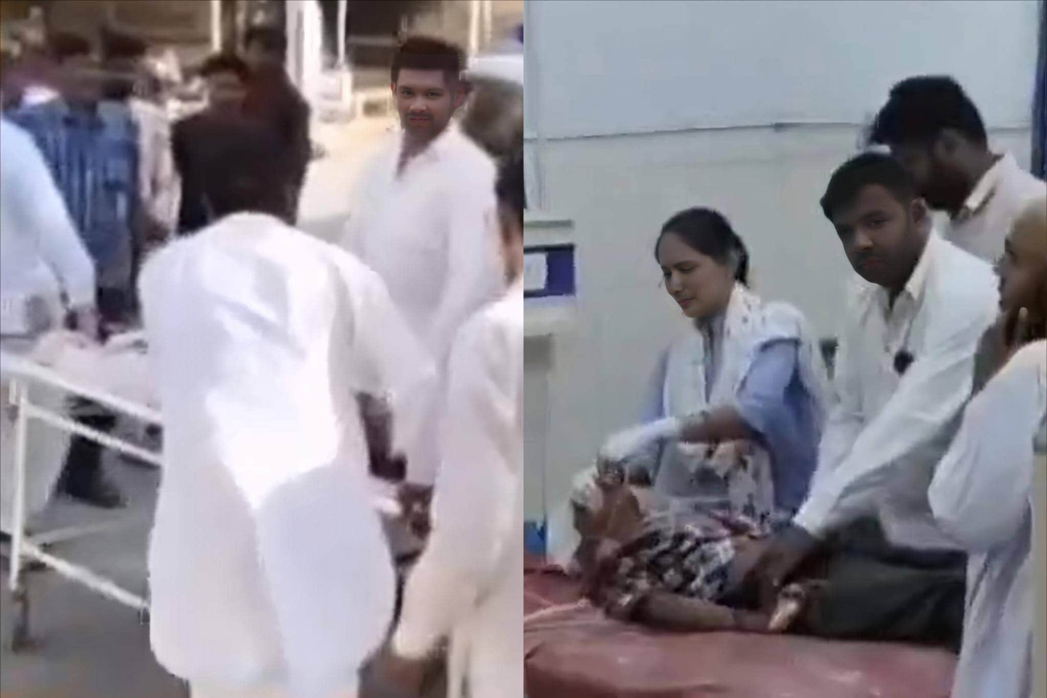 छात्र को सेना वाहन ने मारी टक्कर