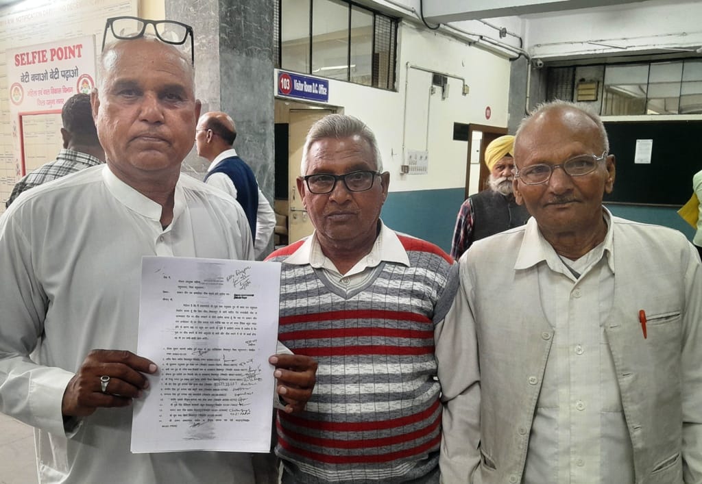 Demand to name Chandakhedi Ambwala Chowk as Dr. Ambedkar Chowk