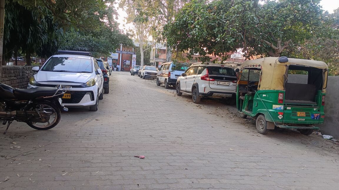Illegal parking hampers the journey of patients and ambulances