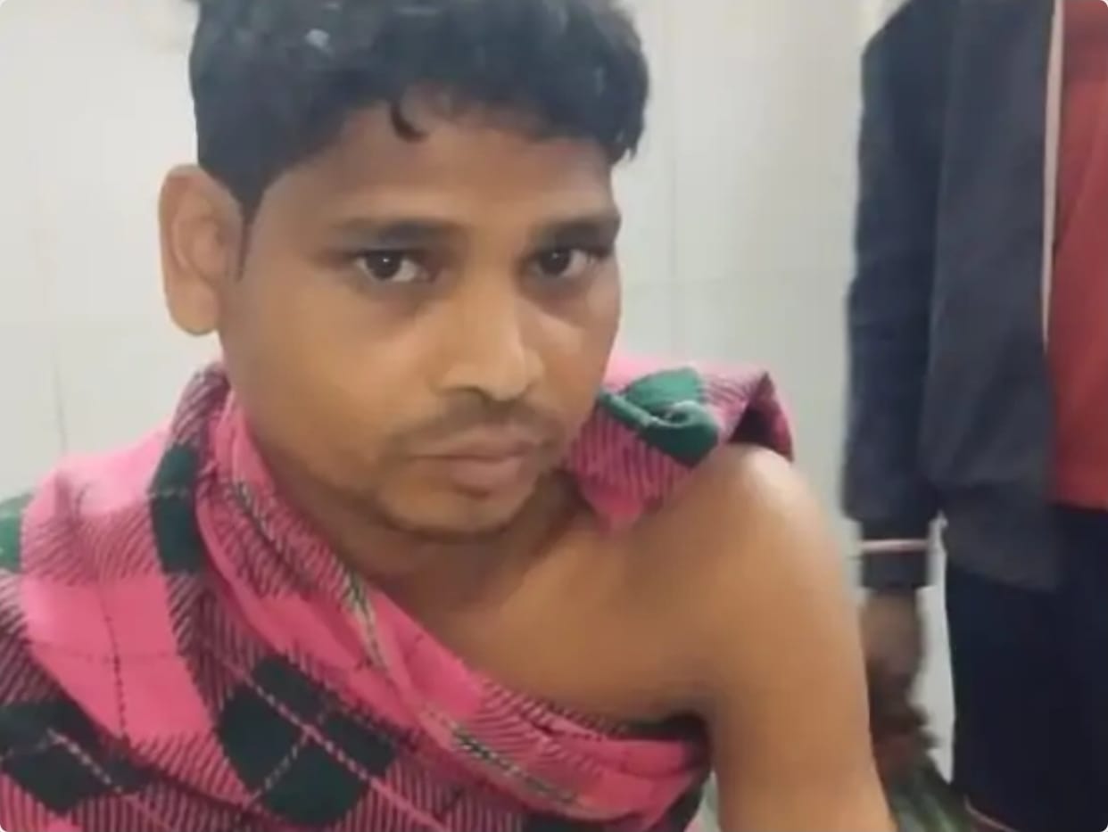 Balaghat News: Youth Seriously Injured in Leopard Attack, Angry Villagers Assault Forest Guard