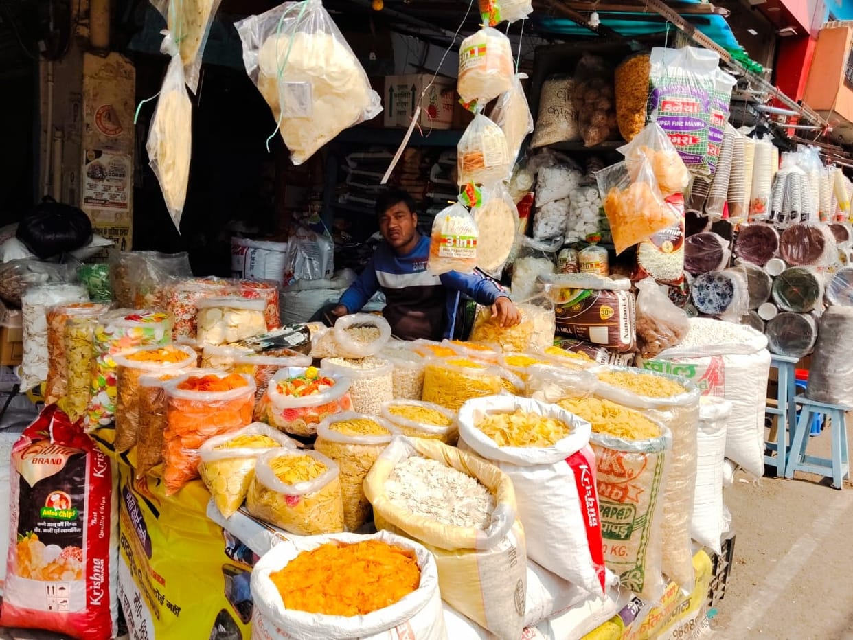 Holi: More demand for chips made from banana and rice