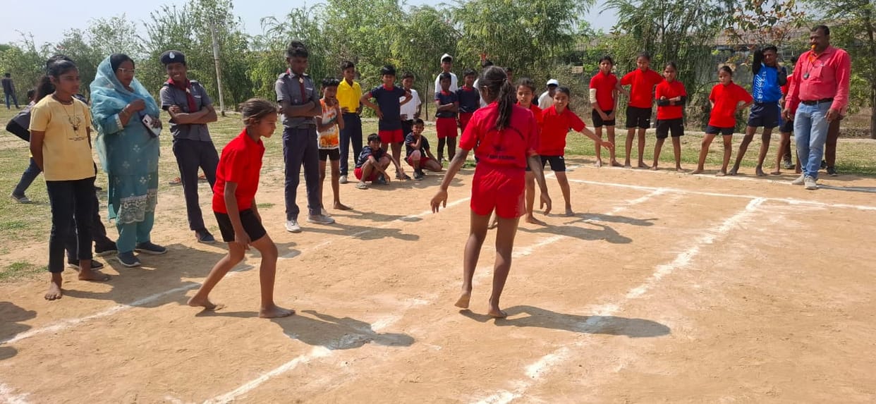 Rajgarh champion in district level volleyball competition