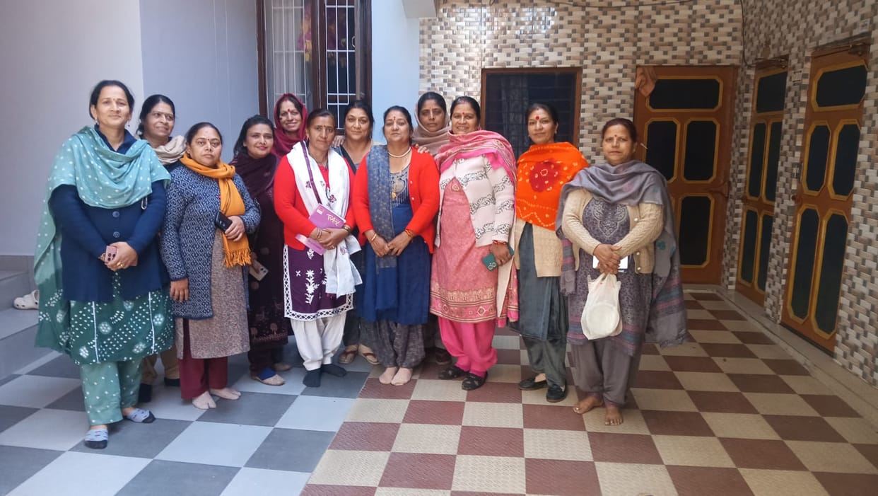 Meena became the head of the village organization Jai Bharti