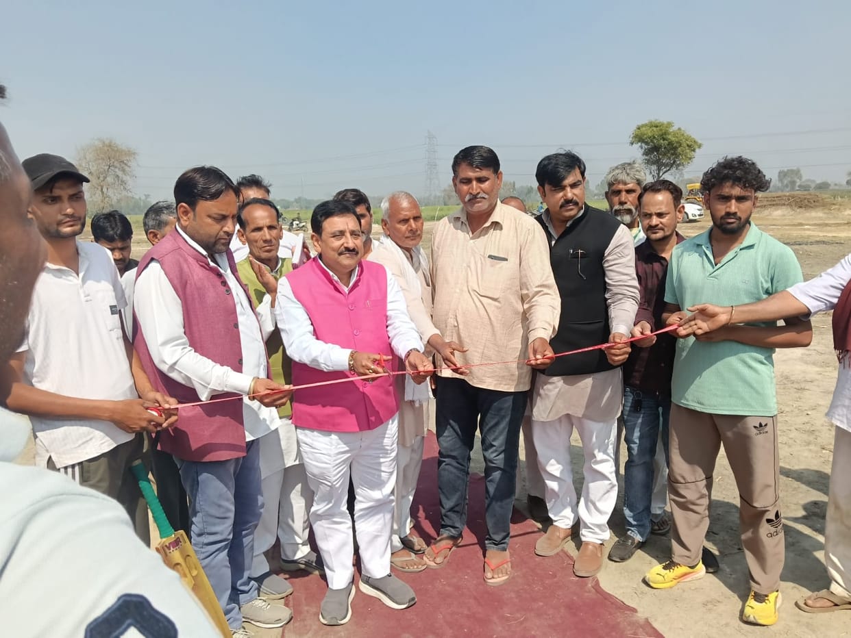 Cricket tournament begins in Uttampur