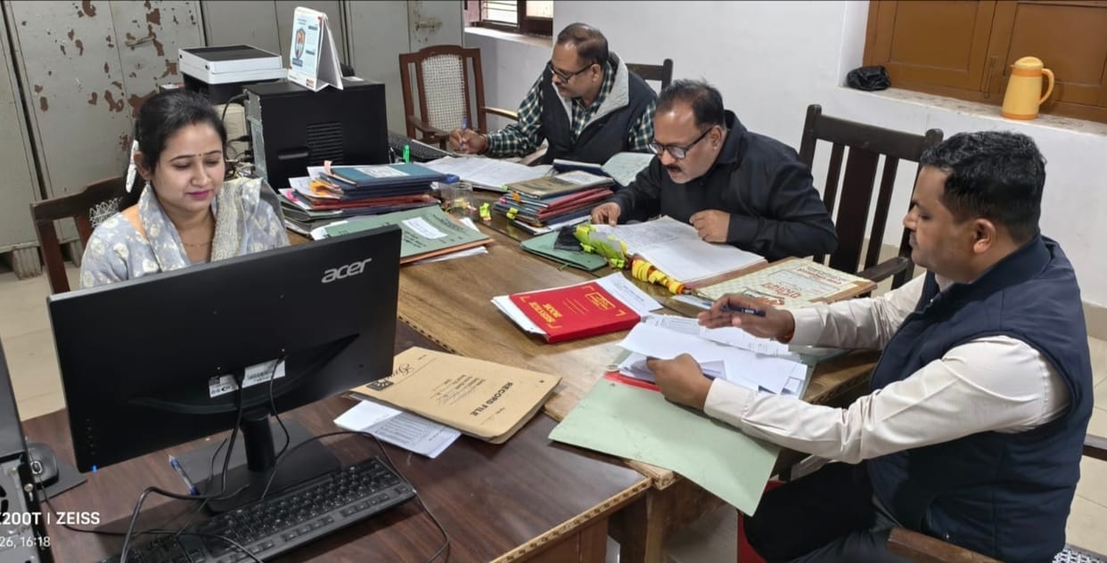 Satellite monitoring of forest fire in Dudhwa