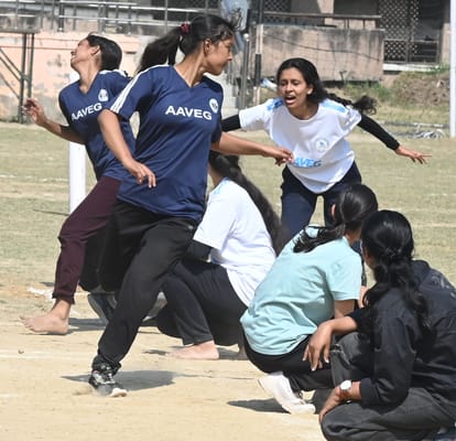 Rehan and Anshika were crowned best athletes at the AITD sports competition.