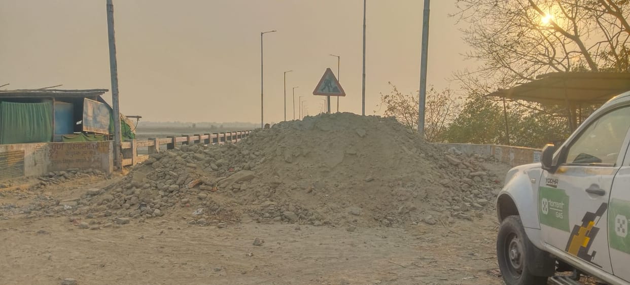 Kalwari-Tanda bridge... repair work still pending even after six months