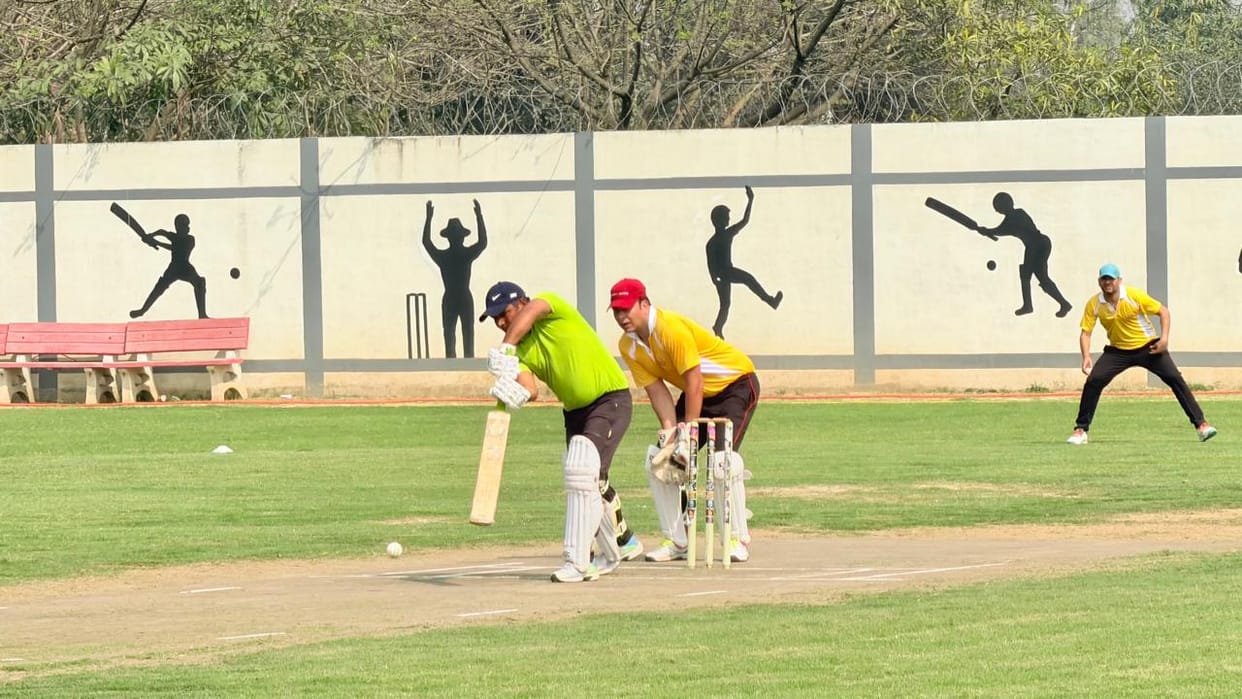 Benhar 11 won the T20 match by defeating Income Tax 11.
