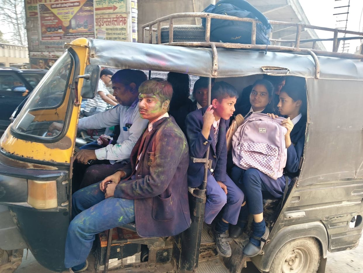 29 vehicles of private educational institutions are unfit, yet children are being transported.