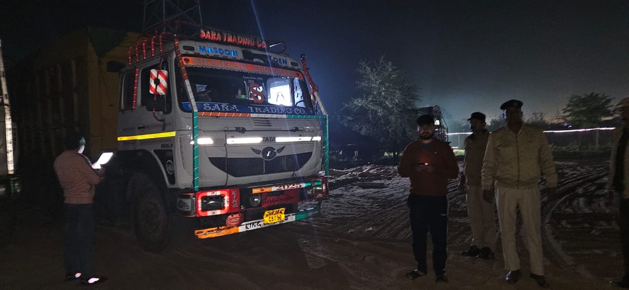 Crackdown on overloaded vehicles: 136 challans in two days, 109 overloaded vehicles included