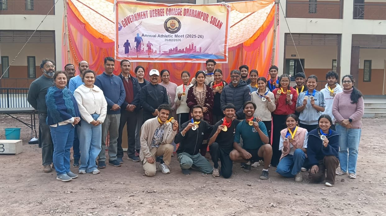 Sania and Karan won the javelin throw, while Pooja and Naresh won the high jump.