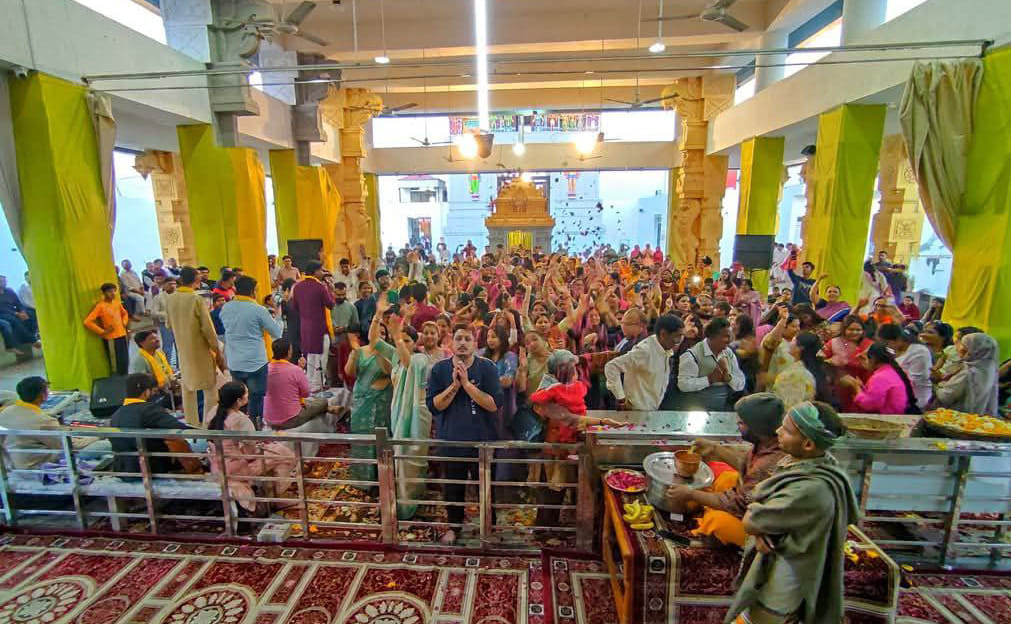 Holi festival in Tirupati Dham on March 1