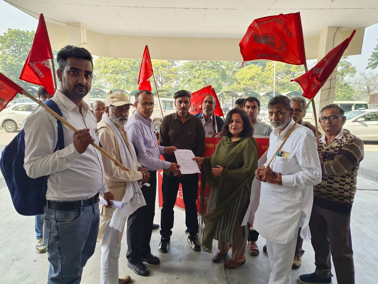 Retired Employees Union submitted a memorandum to the Deputy Commissioner