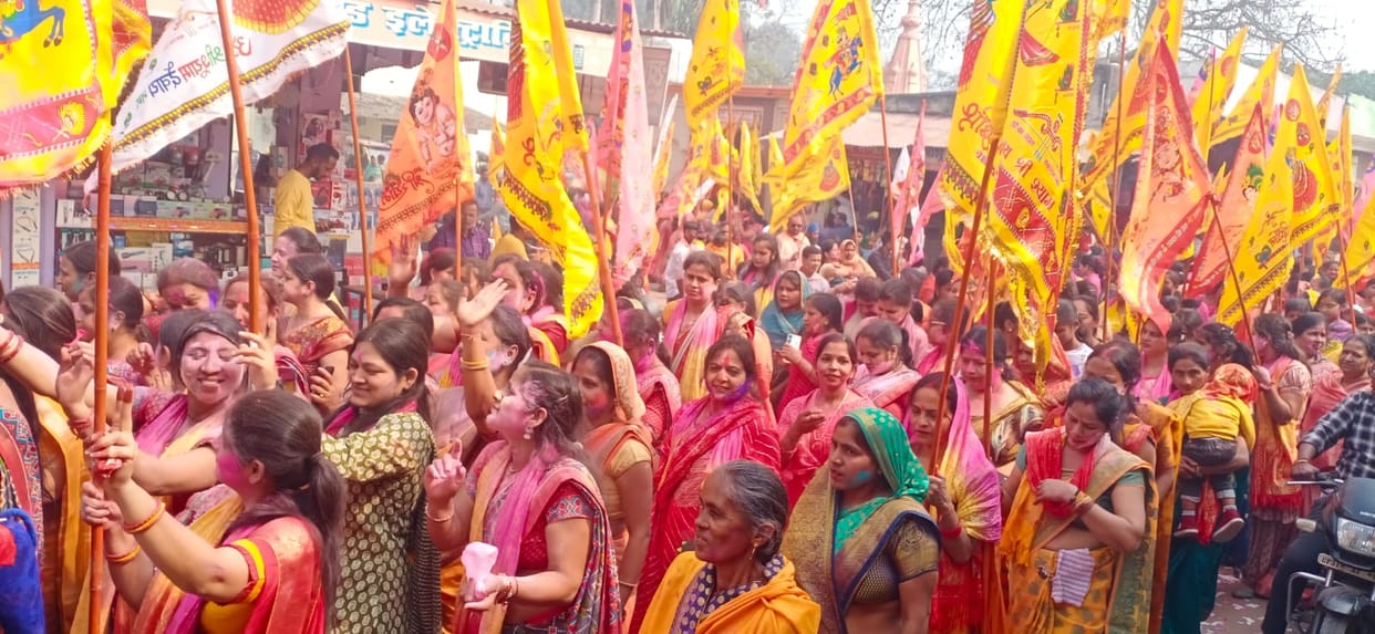 Khatu Shyam's Nishan Yatra was carried out with great pomp