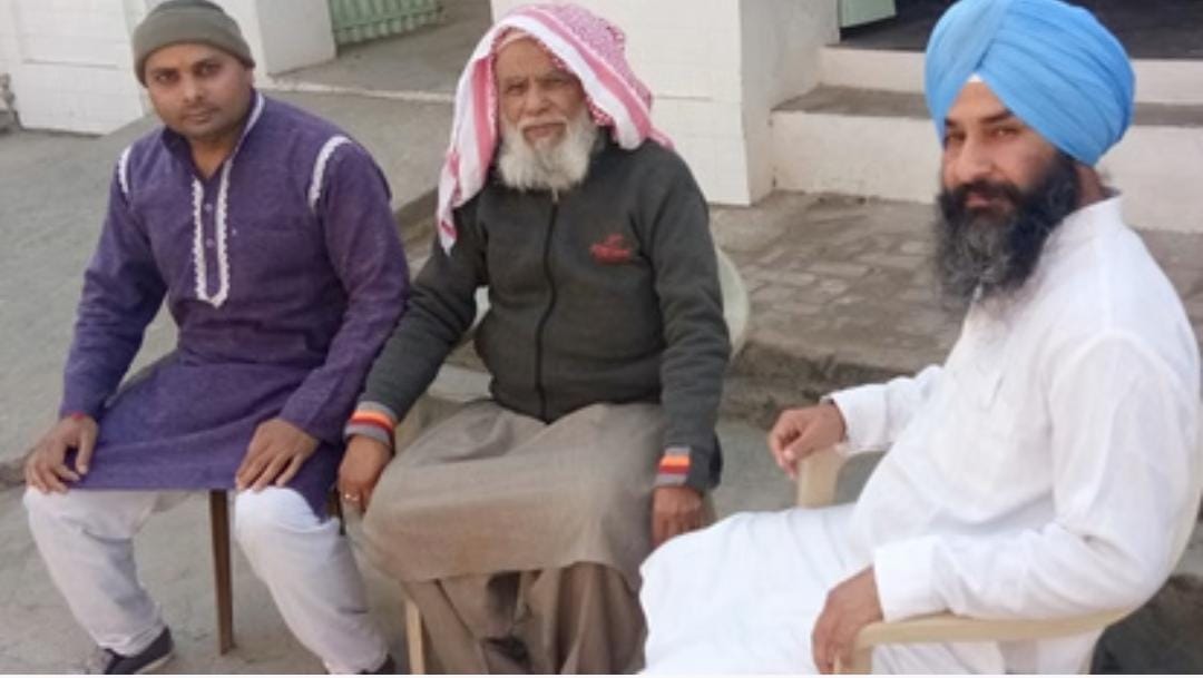 Here, not only the walls of temples, mosques and gurudwaras but also hearts are connected