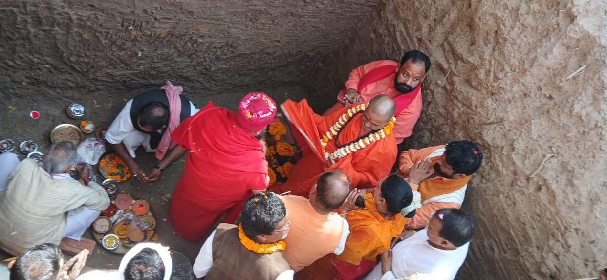 Construction of Prakateshwar Mahadev Temple begins in Dhapri village