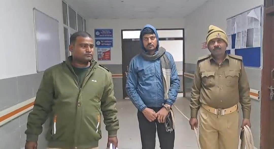 पुलिस हिरासत में आरोपी नीरज कुमार