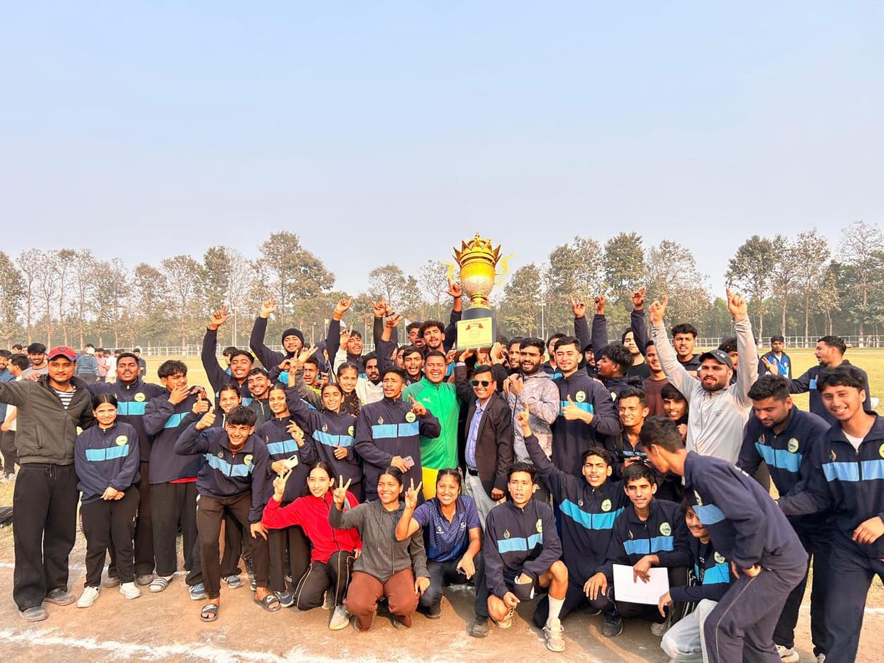 Shridev Suman University captured the Governor's Trophy