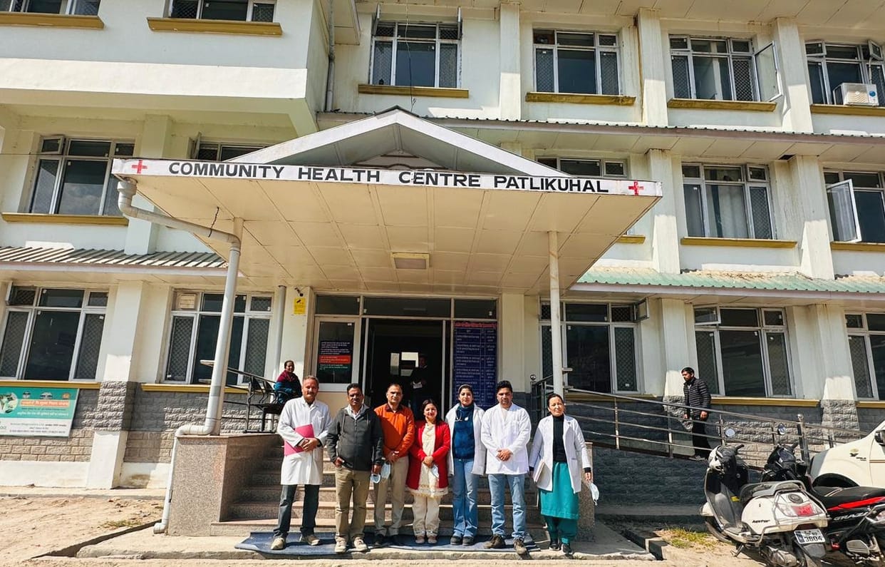 The rejuvenation team inspected the arrangements at Patlikuhal Hospital.