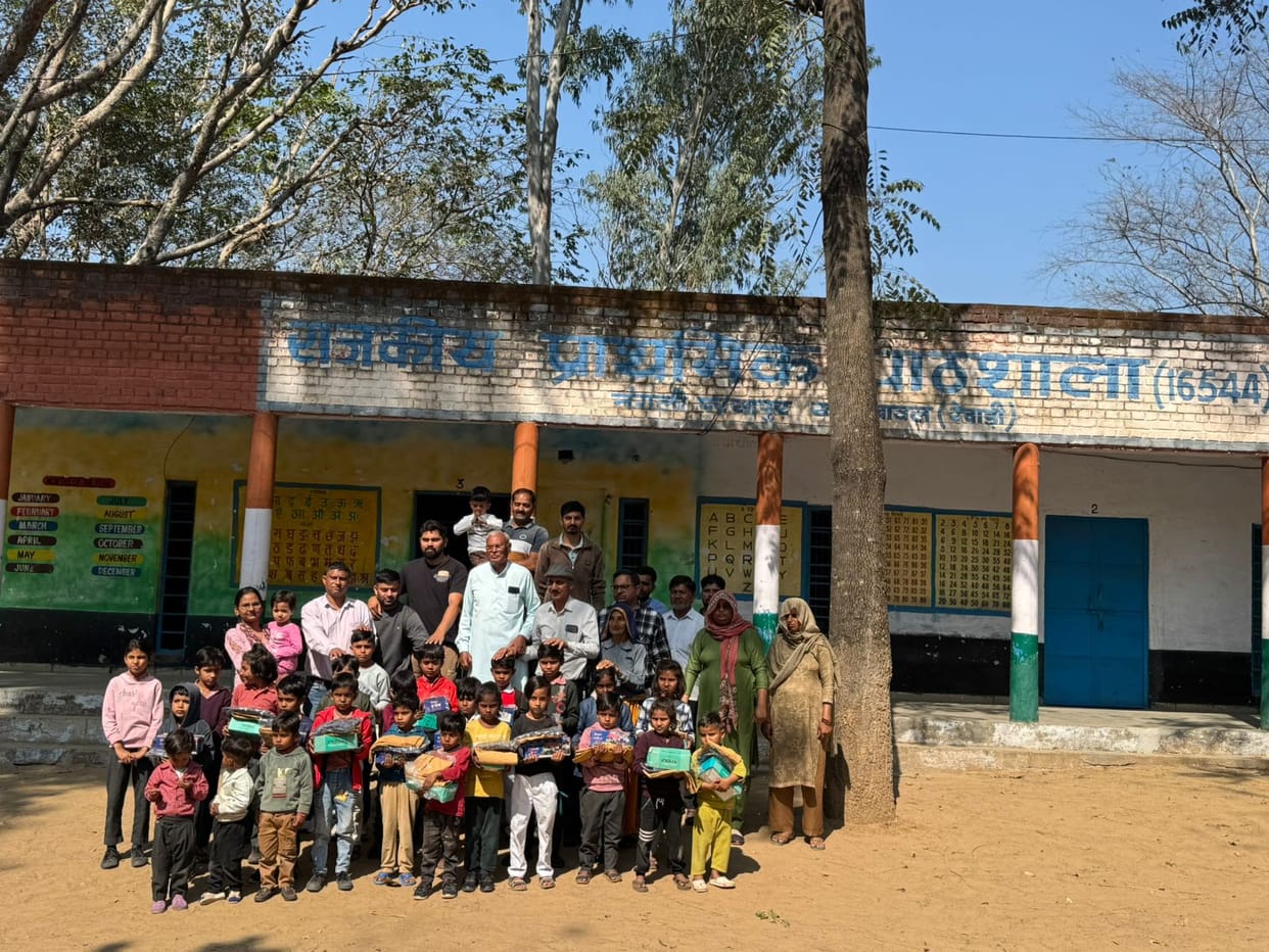 Dresses and shoes were provided to the students