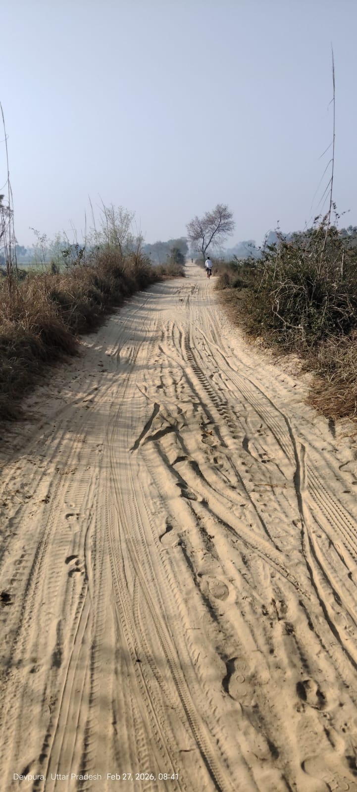 After decades, you will get relief from the unpaved road.