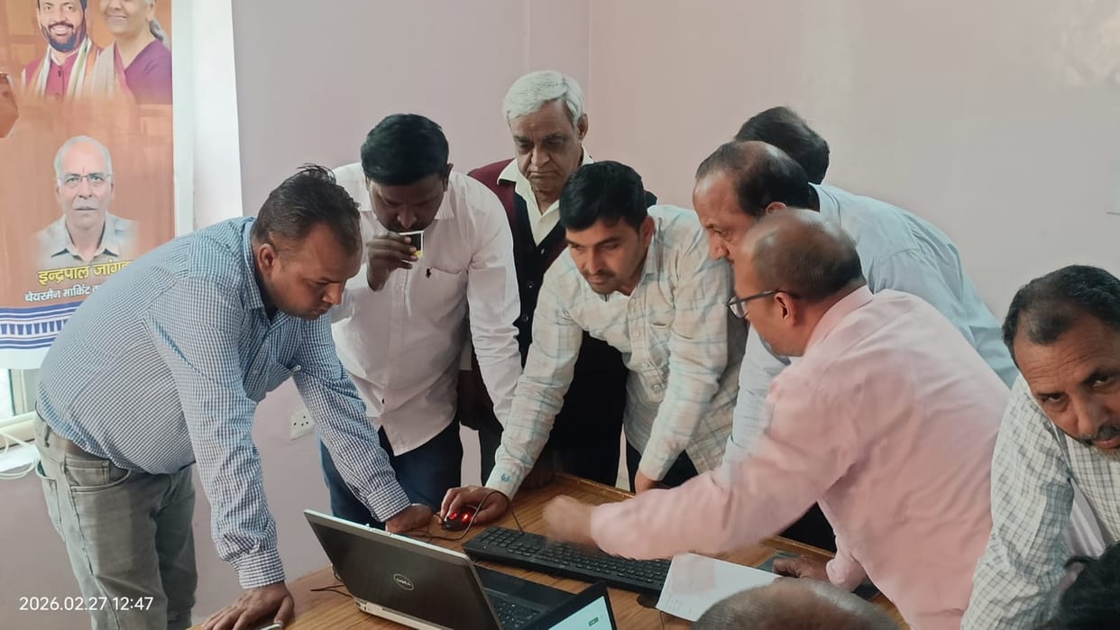 Traders were given training on e-NAM 2.0.