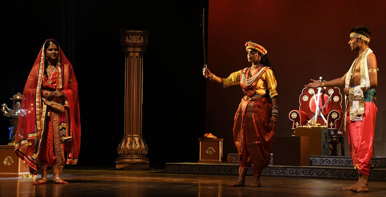 Emperor Ashoka's journey of self-realization came alive during the Vijay Parv