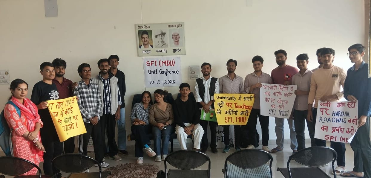 Shubham became the president of SFI