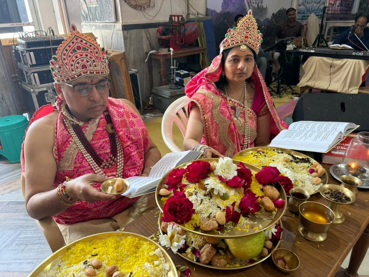 Special rituals for world peace continue at Jain temple
