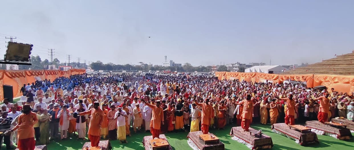 Completion of 108 Kundiya Mahayagna