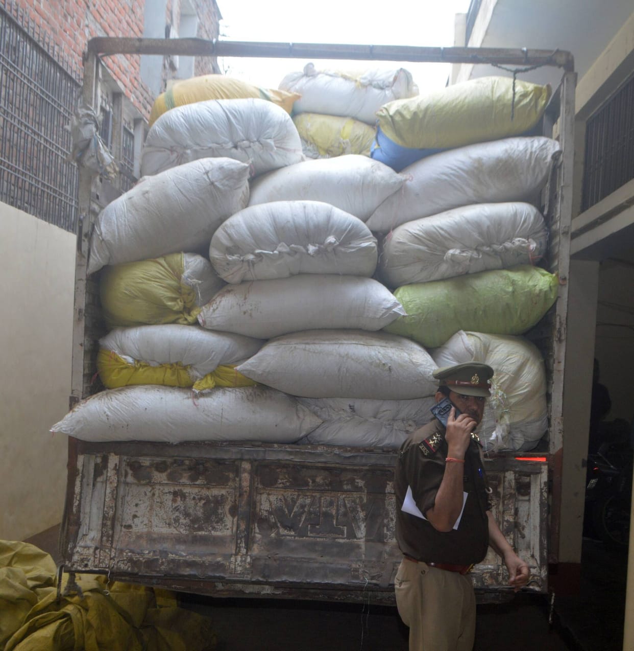 50 quintals of cannabis ordered on a license for 15 quintals, FIR against two