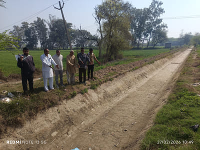 Bahalba Minor remains dry despite water flowing into the canal, farmers allege discrimination