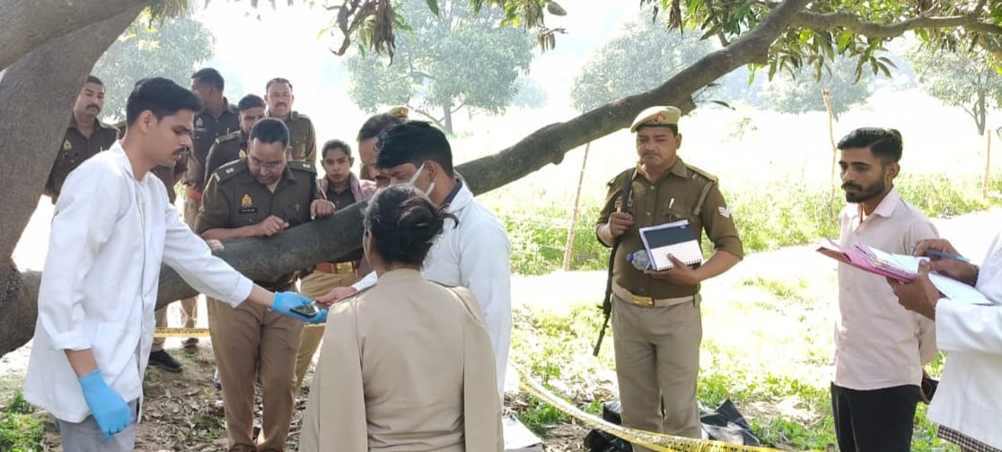 Woman murdered and her body thrown in garden, rape suspected