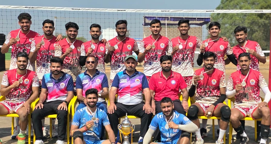 Kurukshetra runner-up in Inter University Volleyball